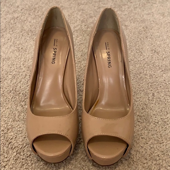 Call it spring platform heels - Picture 1 of 5